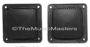 Pair 3" inch Flush Mount Mini Super Horn Tweeters Speakers Car Home Pro Audio - Picture 1 of 7