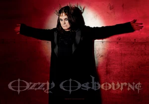 OZZY OSBOURNE MUSIC FLAGS WALL HANGER ITALY SILK LICENSE L052 - Bild 1 von 1