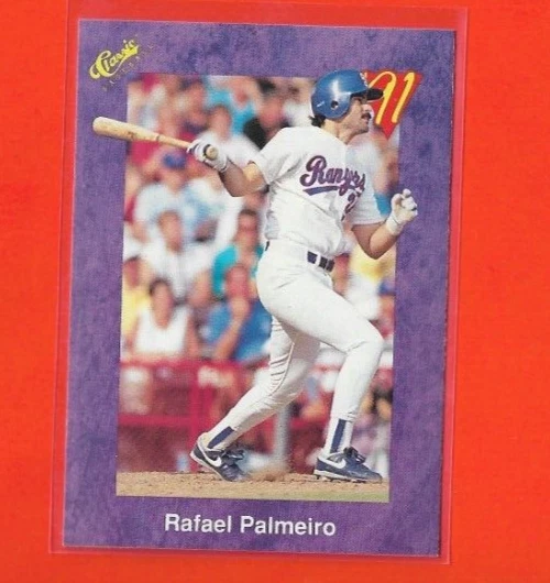 1991 #115 Rafael Palmeiro Classic Game Texas Rangers - Image 1 of 1