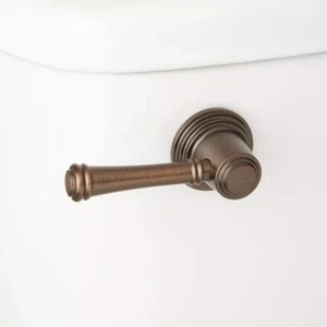Signature Hardware Key West Front Mounted Toilet Tank Lever  SH425ORB - Picture 1 of 5