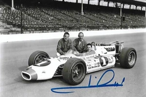 Mario Andretti signed/auto 4x6 photo Indy 500 Racing Legend Rare COA LOOK! - Picture 1 of 1