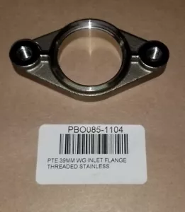 Precision PBO-085-1104 SS Inlet Flange for 39mm Wastegate Threaded - Picture 1 of 4