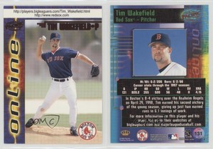 1998 Pacific Online Red Tim Wakefield #131