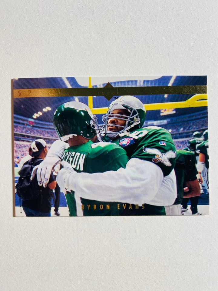 1995 UPPER DECK #58 BYRON EVANS NM-MT NFL FOOTBALL CARD - Image 1 of 1