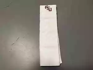 FSU Florida State Seminoles Team Issued White Player Exclusive Towel Football - Picture 1 of 4