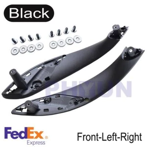 Piezas de manija de tirador de puerta interior delantera derecha y derecha para BMW 320i 328i 335i 2013-2015 - Imagen 1 de 8