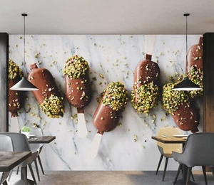 3D Chocolate 622 Wallpaper Mural Wall Print Wall Wallpaper Murals US Honey - Picture 1 of 12