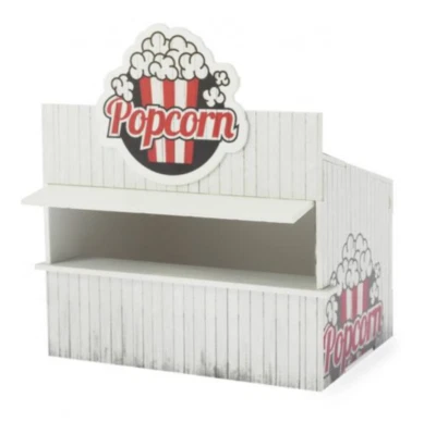 TJR 1/32 Scale Popcorn Concession Stand Stand Building kit with full details SCX - Image 1 of 3