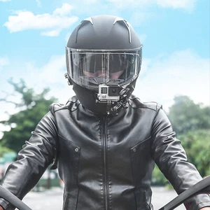 Car Outdoor Riding Motorcycle Helmet Sports Camera Recorder Holder Outdoor - Picture 1 of 14