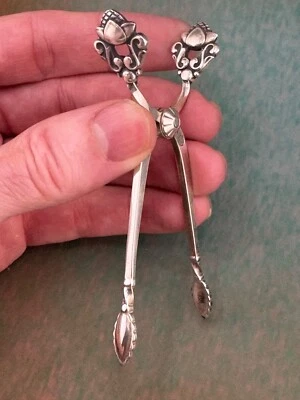 Желудь от Georg Jensen чистого сахара ножницы сахар щипцы 26 граммов 4» - Изображение 1 из 4