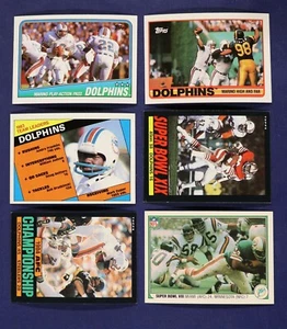 Vintage 1983-1991 Miami Dolphins NMMT MINT 14x team leader Marino super bowl lot - Picture 1 of 4