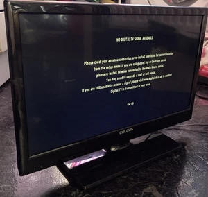 celcus tv(no remote) 17 In screen working (read description)inc built in DVD - Picture 1 of 10