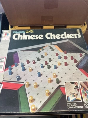 Dragon Chinese Checkers - Milton Bradley 4301 - Complete - Vintage 1973 - Image 1 of 4