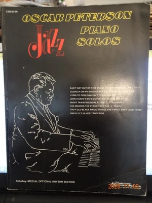 Oscar Peterson Jazz Piano solos , piano arr.  and a section of lead sheets $14 - Image 1 of 3