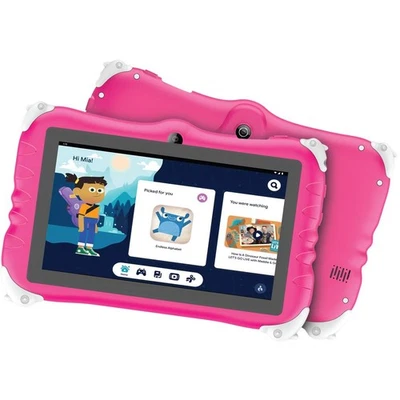 SuperSonic 7" Kids Android 13 Tablet 32GB Storage 4GB RAM (Pink) - Image 1 of 4