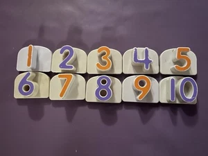 LeapFrog Frigo Fonico Scout Numeri Magnetici | Set Ricambio Completo 1-10 - Foto 1 di 4