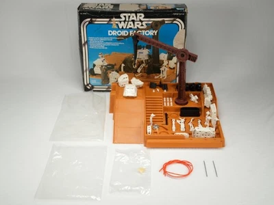 Винтажный 1979 Kenner Star Wars Экшн-фигурка Droid Factory Игровой Набор Must See! Изящный - Изображение 1 из 4
