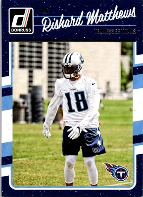 2016 Donruss #282 Rishard Matthews - Image 1 of 2
