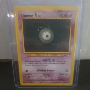 Pokemon TCG Unown [Z] 60/105 Neo Destiny Regular - Picture 1 of 2