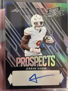 2024 Leaf Heroes & Prospects - Prospect Autographs Jerrick Gibson #AP-JG2 Bronze - Bild 1 von 2