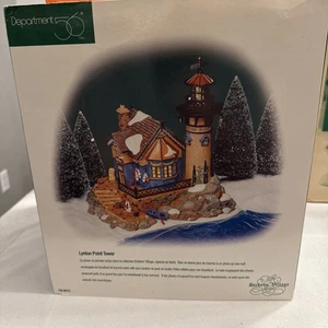 Dept 56 Lynton Point Tower Dickens' Village nicht mehr produziert #58315 guter Zustand mit Box - Bild 1 von 5