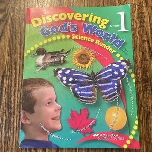Abeka Discovering Gods World Science Teacher Edition 1st Grade 1 Homeschool 3rd - Picture 1 of 4