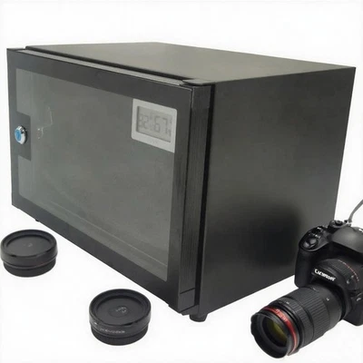 18L Electronic Dehumidifying Dry Cabinet Box Moisture-proof Single Layer 110V - Image 1 of 4