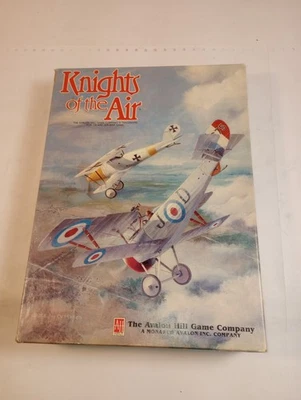 Avalon Hill KNIGHTS OF THE AIR Aerial Combat Board Game COMPLETE UNPUNCHED - Image 1 of 4