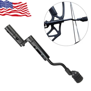 Archery Compound Bow String Stop Suppressor Stabilizer Front Rear Mount Silencer - Picture 1 of 12