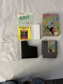 NES Bandai Golf: Challenge Pebble Beach Near Mint Condition Complete CIB