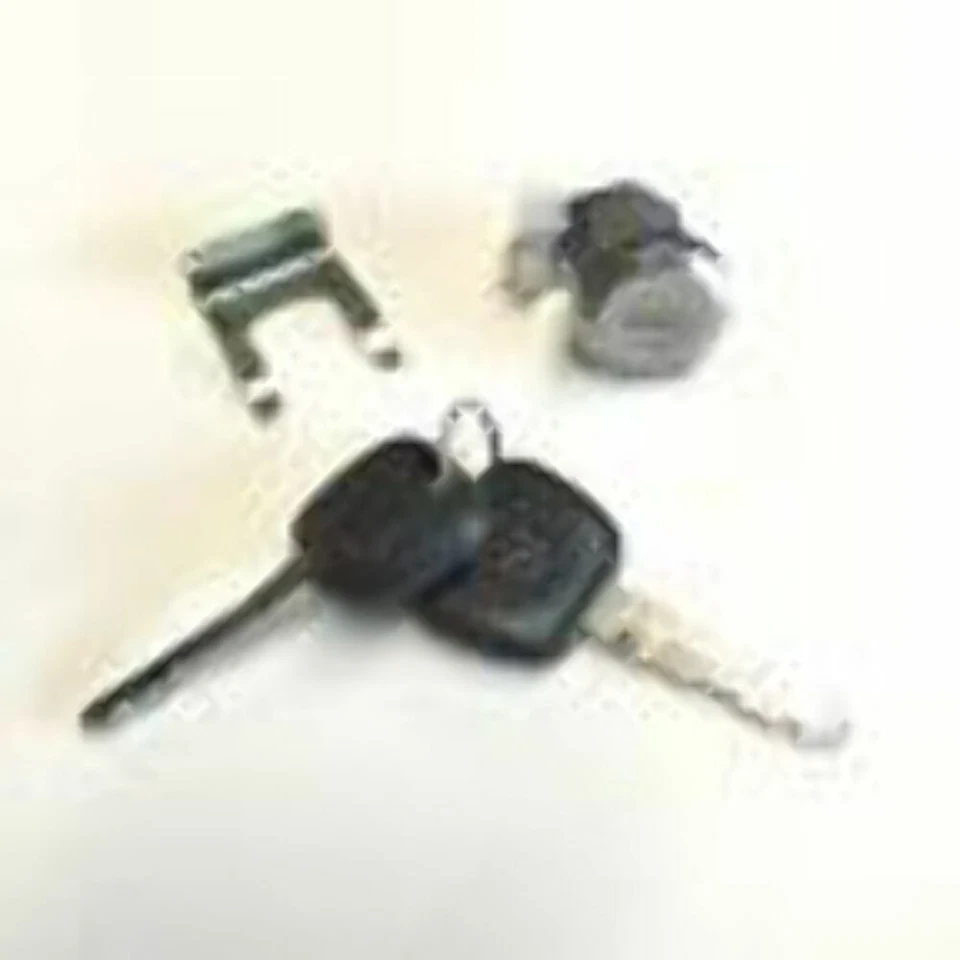 TAILGATE REAR DOOR - DOOR LOCK CYLINDER 2 KEYS FIT FOR SUZUKI SAMURAI LEX, KY - Изображение 1 из 1