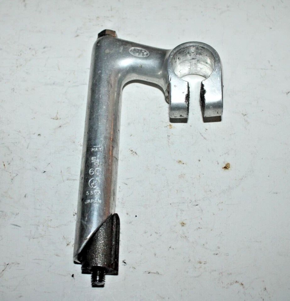 Vástago de pluma vintage SR personalizado 22,2 mm 60 mm 26,2 mm -17º elevación plata ¡Envío gratuito!! Foto 1 de 4