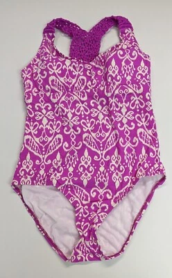 Traje de baño de una pieza Athena Rem SC, púrpura, para mujer 10 Foto 1 de 3