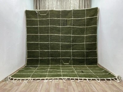 5x8,6x9,8x10,10x14, New Moroccan Berber design Hand-Knotted Moroccan wool rug - Image 1 of 4