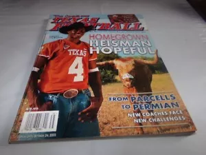 Revista de fútbol americano de Texas Roy Williams Texas Longhorns A&M Dallas Cowboys 2003 - Imagen 1 de 17