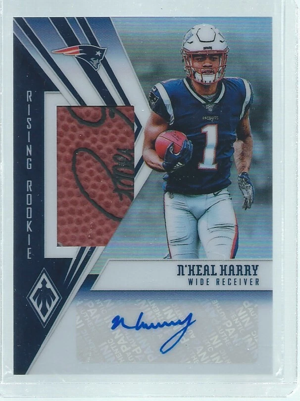 N'KEAL HARRY 2019 PANINI PHOENIX RISING ROOKIE FOOTBALL PATCH AUTO RC #D 76/99 - Image 1 of 1