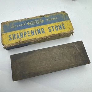Vintage Norton Sharpening Stone Oilstone - Picture 1 of 2