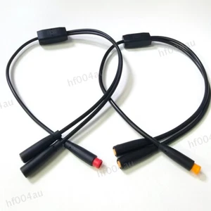 6mm M6 2 3 Pin male to female Splitter Julet Cable Plug ebike waterproof Sensor - Picture 1 of 7