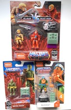 Masters Of The Universe MOTU Mega Construx Lot Bundle Set He-Man Moss Man ++