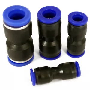 Nylon Pneumatic Push Fit Connector Speed Fit Air Water Lines Hose 6,8,10,12mm - Picture 1 of 2