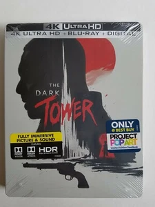 THE DARK TOWER STEELBOOK (4K UHD + Blu-Ray + Digital Copy) Dolby Atmos & Vision - Imagen 1 de 7