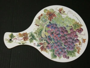 Kelsey Melamine Cutting Board Grapes Charmaine Williamson England Hangs! - Picture 1 of 6