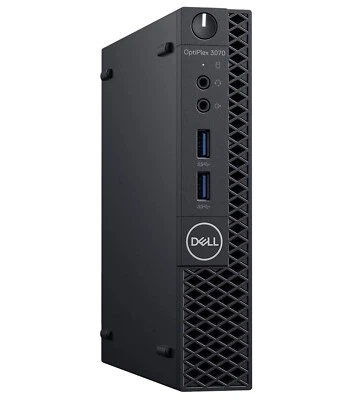 Dell 3070 MICRO COMPUTER PC i5 9th Gen UP TO 32GB 2TB M.2 NVME WIN 10/11 WIFI BT - Image 1 of 3