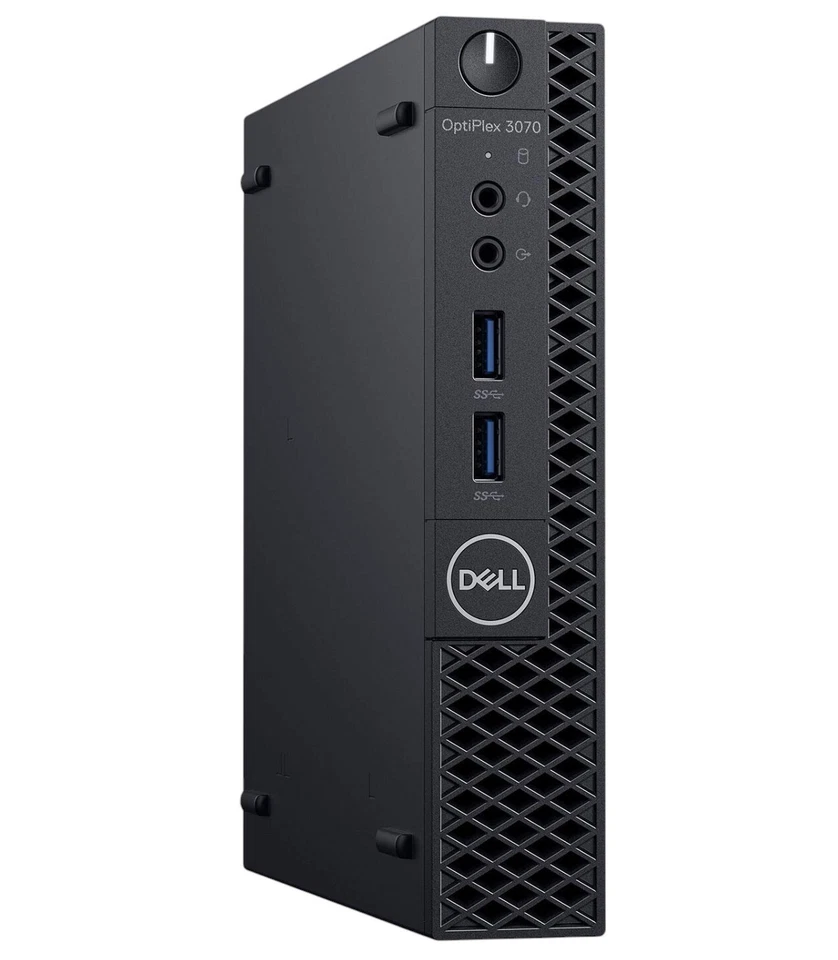 Dell 3070 MICRO COMPUTER PC i5 9th Gen UP TO 32GB 2TB M.2 NVME WIN 10/11 WIFI BT - Image 1 of 3