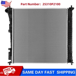 For 21-23 Hyundai Santa Fe Kia Sorento Radiator 25310P2100 No Trans Oil Cooler - Picture 1 of 10