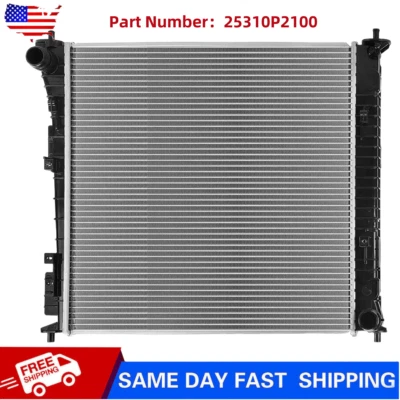 For 21-23 Hyundai Santa Fe Kia Sorento Radiator 25310P2100 No Trans Oil Cooler - Image 1 of 4
