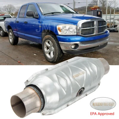 Convertidor catalítico de entrada/salida para Dodge RAM 1500 5,7 L 2,5" con protector térmico EPA Foto 1 de 4