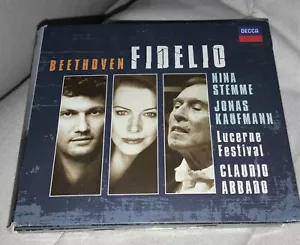Fidelio by Ludwig Van Beethoven (CD, 2011) Abbado Kauffmann - Foto 1 di 2