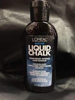 L'OREAL LIQUIS CHALK-BLUE HUE TEMPORARY INTENSE HAIR COLOR 1.6 OZ. - Image 1 of 2