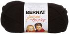 Bernat Softee Chunky Yarn-Black 161128-28040